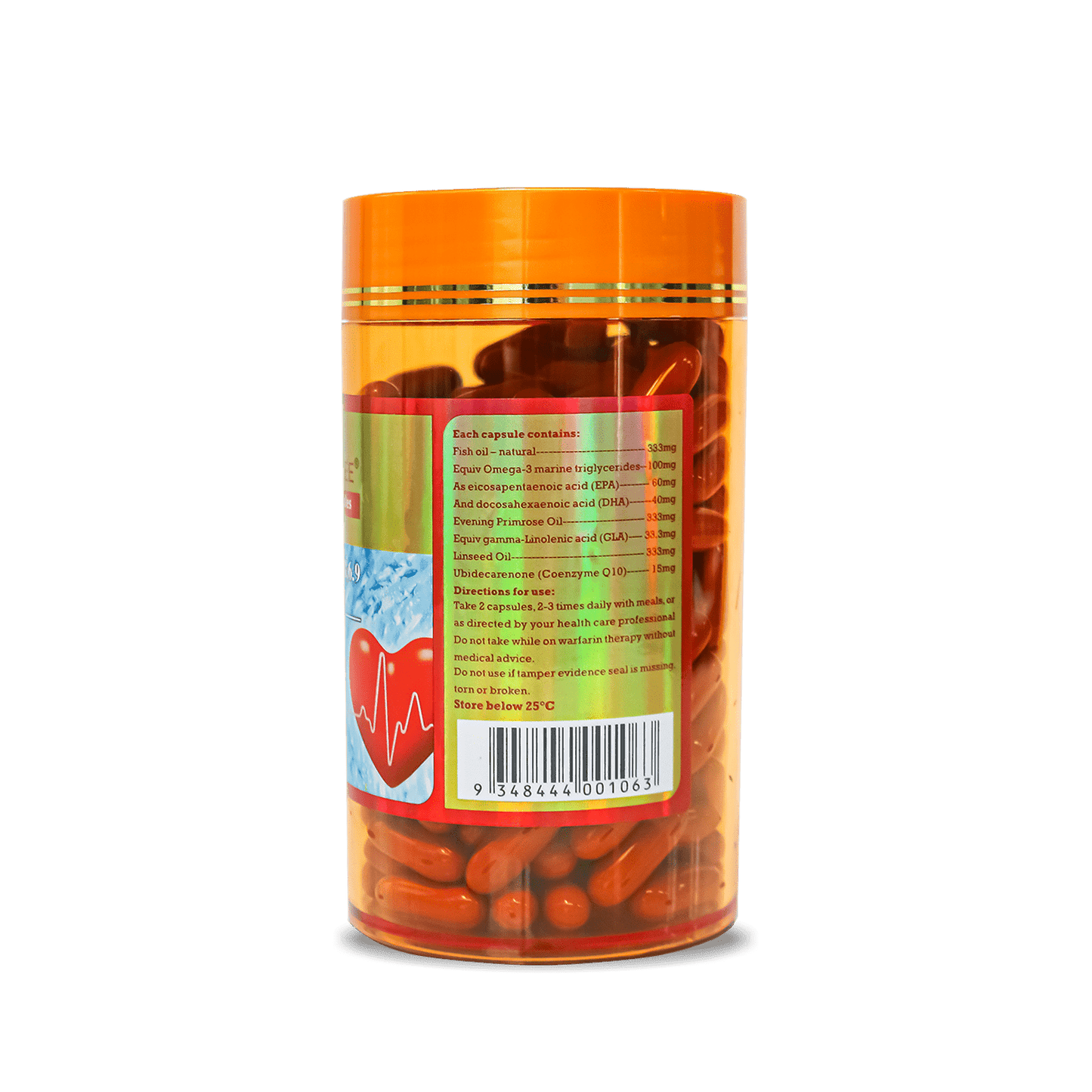 Vitatree Omega 3,6,9 Plus CoQ10 / 200 Capsules - BeeVitamins