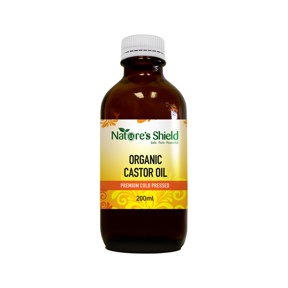 Nature's Shield Organic Castor Oil 200ml