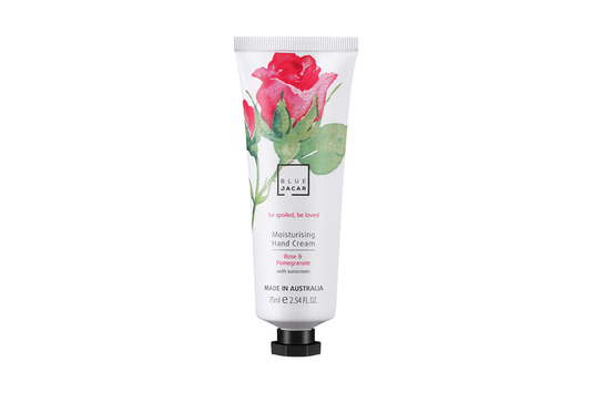Blue Jacar Moisturising Hand Cream Rose & Pomegranate 75ml