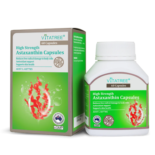 Vitatree High Strength Astaxanthin 60 Capsules