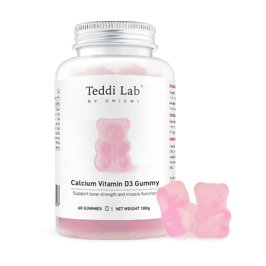 Unichi Calcium Vitamin D3 Gummy 60 Gummies