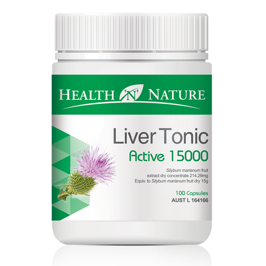 Health N Nature Liver Tonic Active 15000mg 100 Capsules