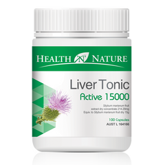 Health N Nature Liver Tonic Active 15000mg 100 Capsules