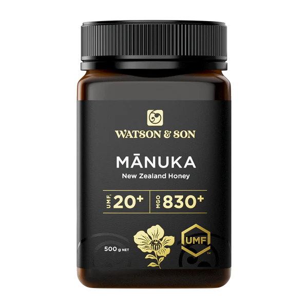 Watson & Son UMF 20+ (MGO 830+) Manuka Honey 500g