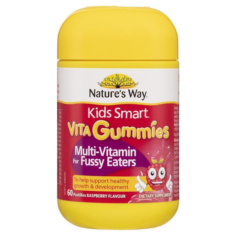 Nature's Way Kids Smart Multi Vitamin For Fussy Eater 60 Pastilles