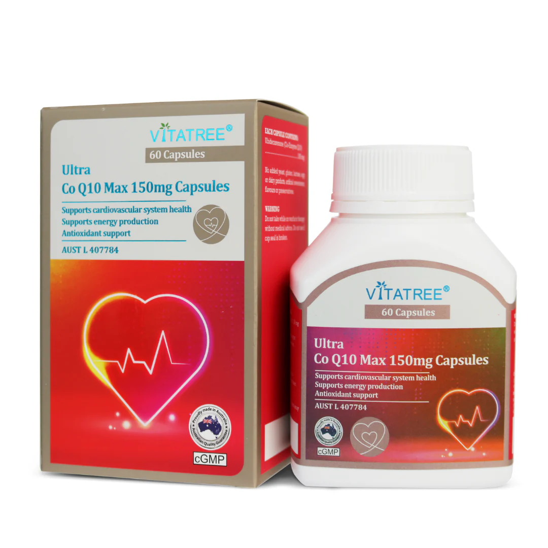 Vitatree Ultra CoQ10 Max 150mg 60 Capsules