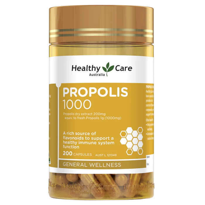 Healthy Care Propolis 1000mg 200 Capsules