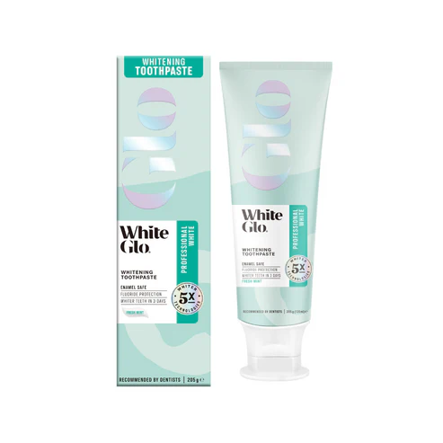 White Glo Professional White Whitening Toothpaste 205g