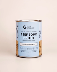 Nutra Organics Beef Bone Broth Immune Gut Wellbeing Hearty Original Flavour 125g