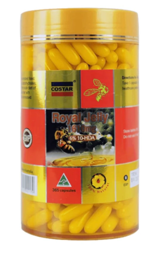 Costar Royal Jelly 1610mg 365 Capsules