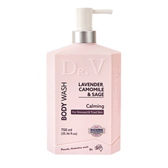 DR.V Lavender Chamomile & Sage Calming Body Wash 750ml