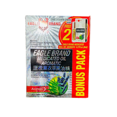 Eagle Brand Medicated Oil Aromatic with Bonus Pack