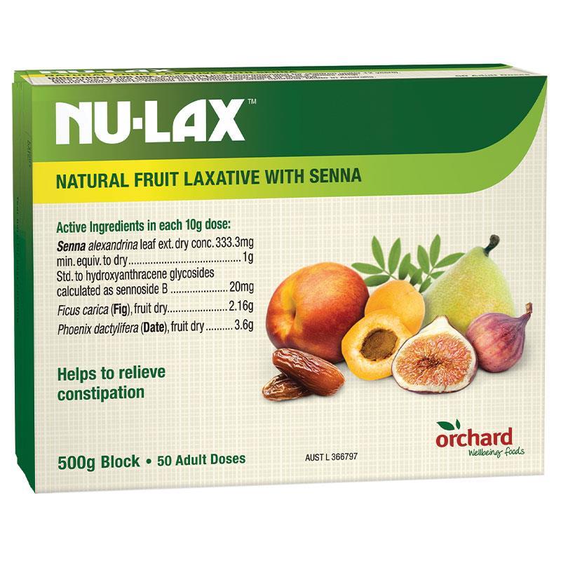 Nulax Fruit Laxative with Senna 500g