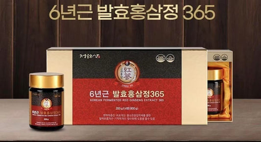 Fermented Red Ginseng Extract 365 200g x 4 Bottles