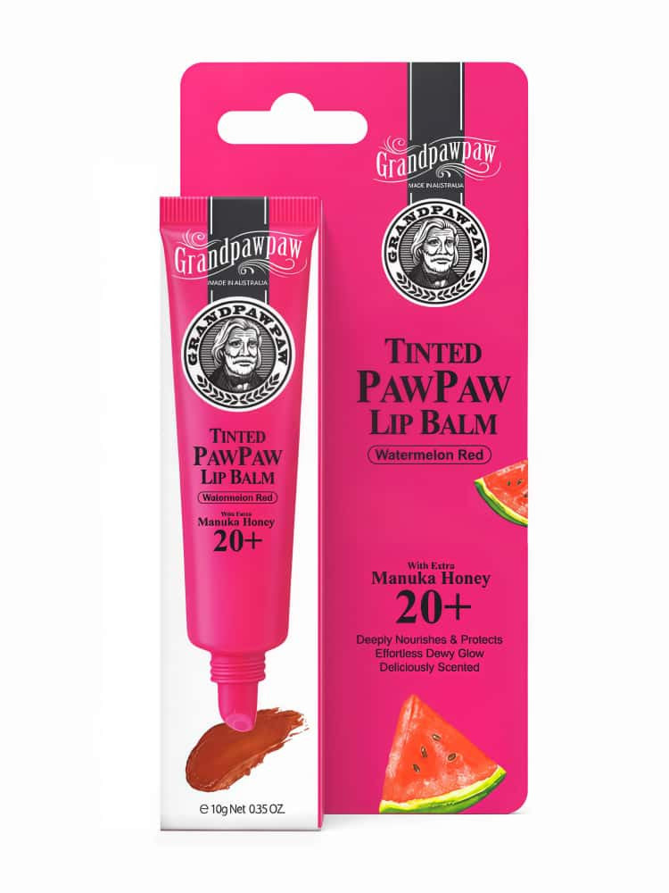 GrandPawpaw Lip Balm Watermelon Red 10g