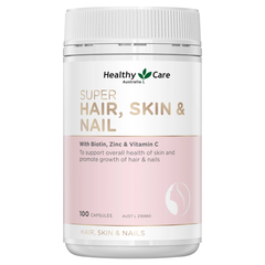 Healthy Care Super Hair Skin & Nails 100 Capsules