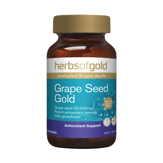 Herbs of Gold Grape Seed Gold 60 Tablets