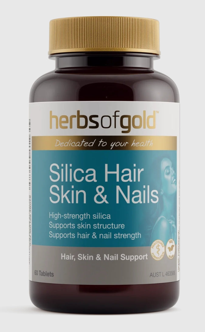 Herbs of Gold Silica Hair Skin & Nails 60 Tablets