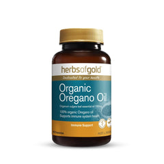 Herbs of Gold Organic Oregano Oil 60 Capsules