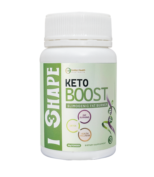 Golden Health I Shape Keto Boost Slimogenic Fat Burner 60g Powder