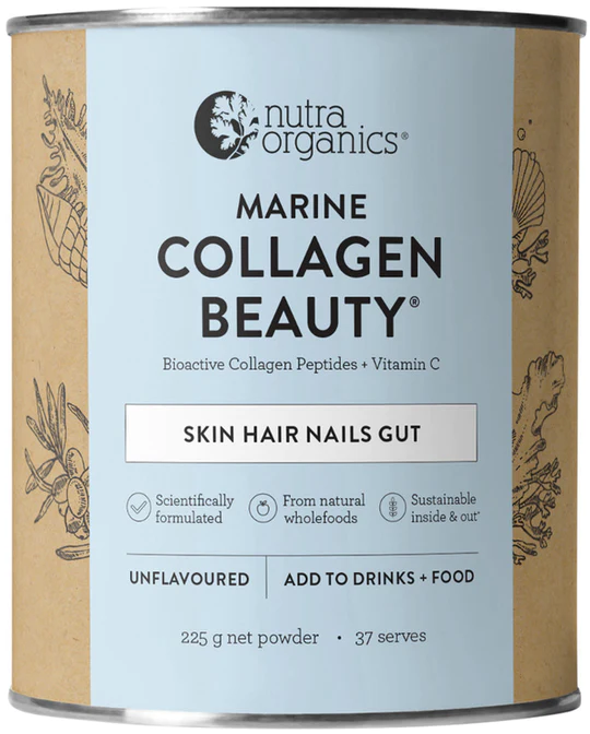 Nutra Organics Marine Collagen Beauty 225g