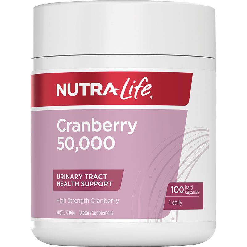 Nutralife Cranberry 50,000 / 100 Capsules