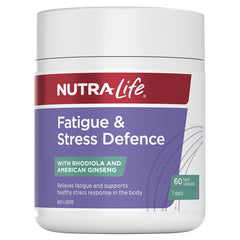 Nutralife Fatique & Stress Defence 60 Capsules