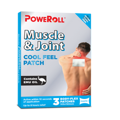 Poweroll Muscle and Joint Cool Patch x 3 Patches