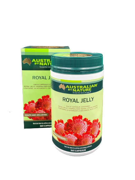 Australian by Nature Royal Jelly 1000mg 365 Capsules