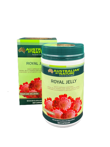 Australian by Nature Royal Jelly 1000mg 365 Capsules