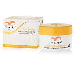 Rebirth Collagen Anti-Wrinkle Cream with Evening Primrose Oil & Vitamin E 100mL