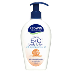 Redwin Vitamin E & C Body Lotion with Evening Primrose Oil 400mL