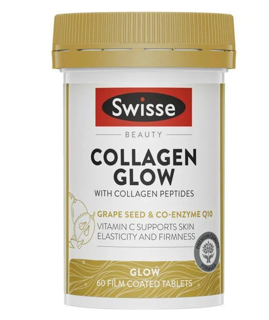 Swisse Beauty Collagen Glow With Collagen Peptides 60 Tablets