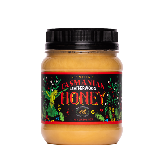 Genuine Tasmanian Leatherwood Honey 1KG - High Demand