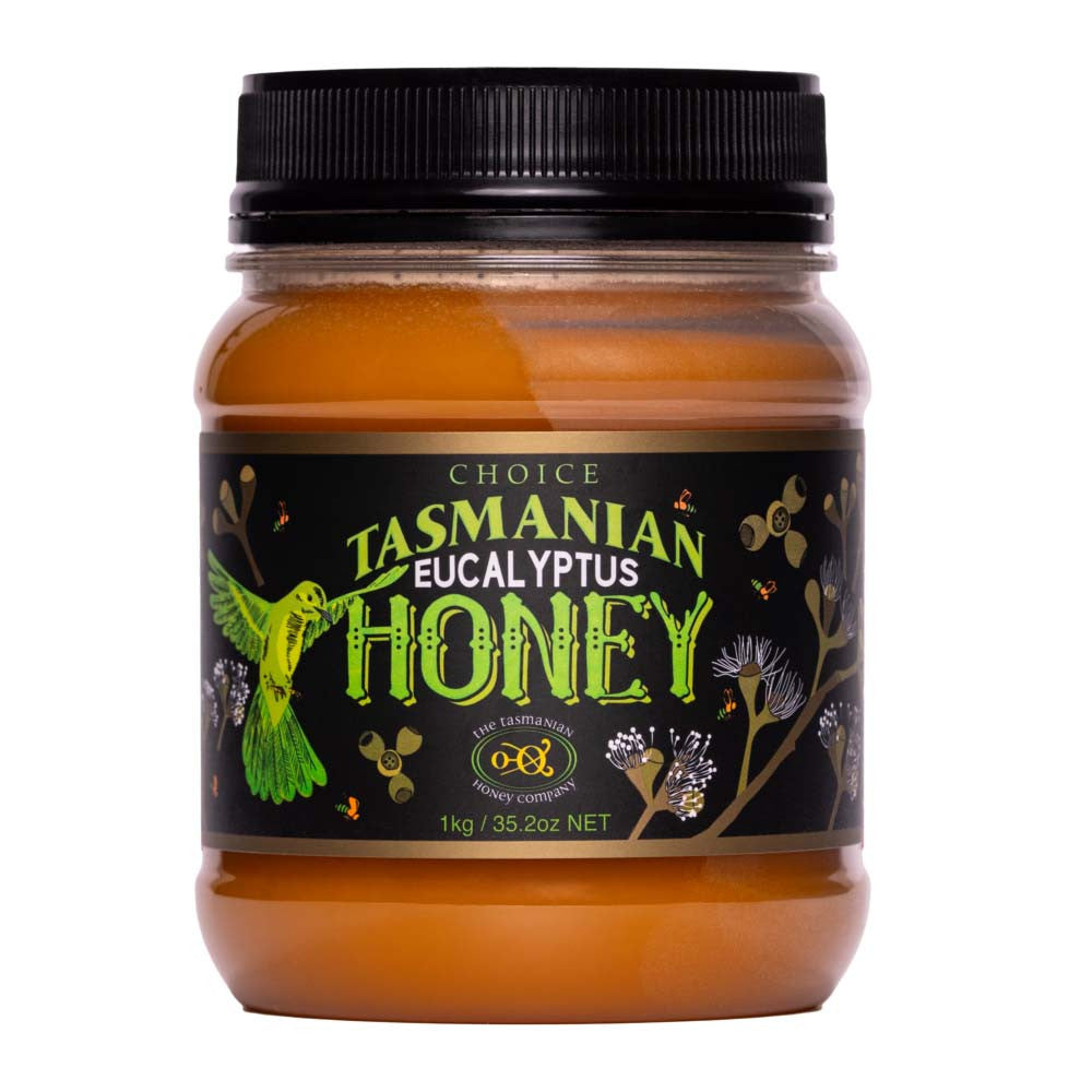 Tasmanian Honey Eucalyptus Plastic Jar 1kg
