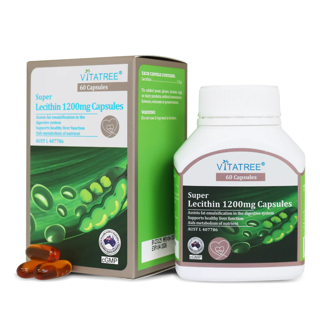 Vitatree Super Lecithin 1200mg 60 Capsules