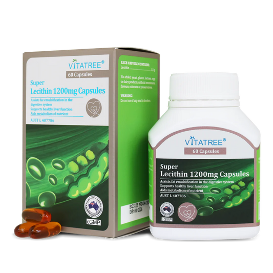 Vitatree Super Lecithin 1200mg 60 Capsules