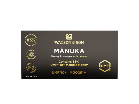 Watson & Son Manuka Honey Lozenges with Lemon UMF 10+ Manuka Honey