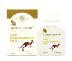 Wealthy Health Maxi Red Kangaroo Essence 65000 / 100 Capsules