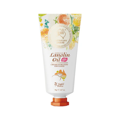 G&M Australian Macadamia Oil Hand Cream Joyful Breeze 70g Tube