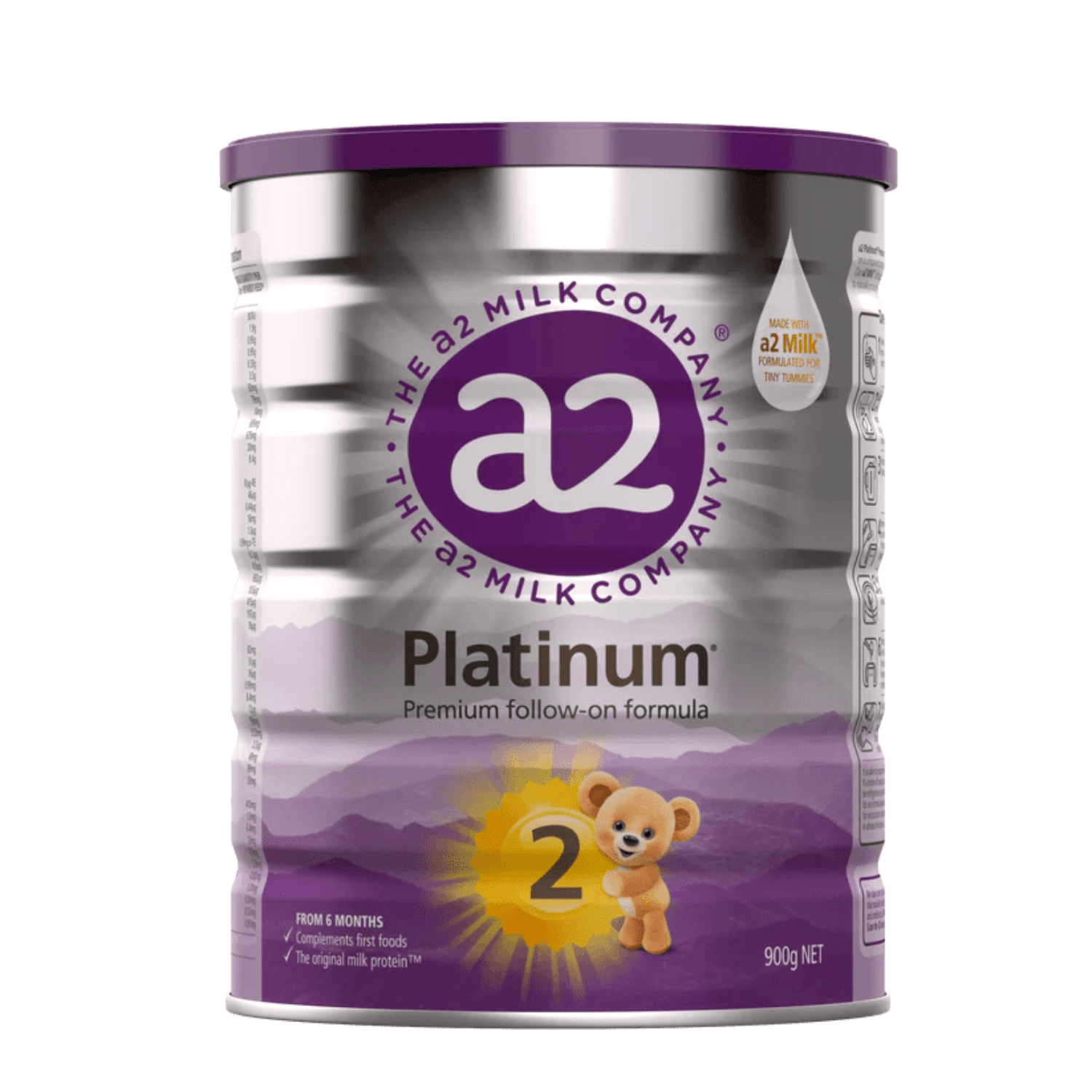 A2 Platinum Premium Follow - on Formula Stage 2 6 - 12 months 900g - BeeVitamins