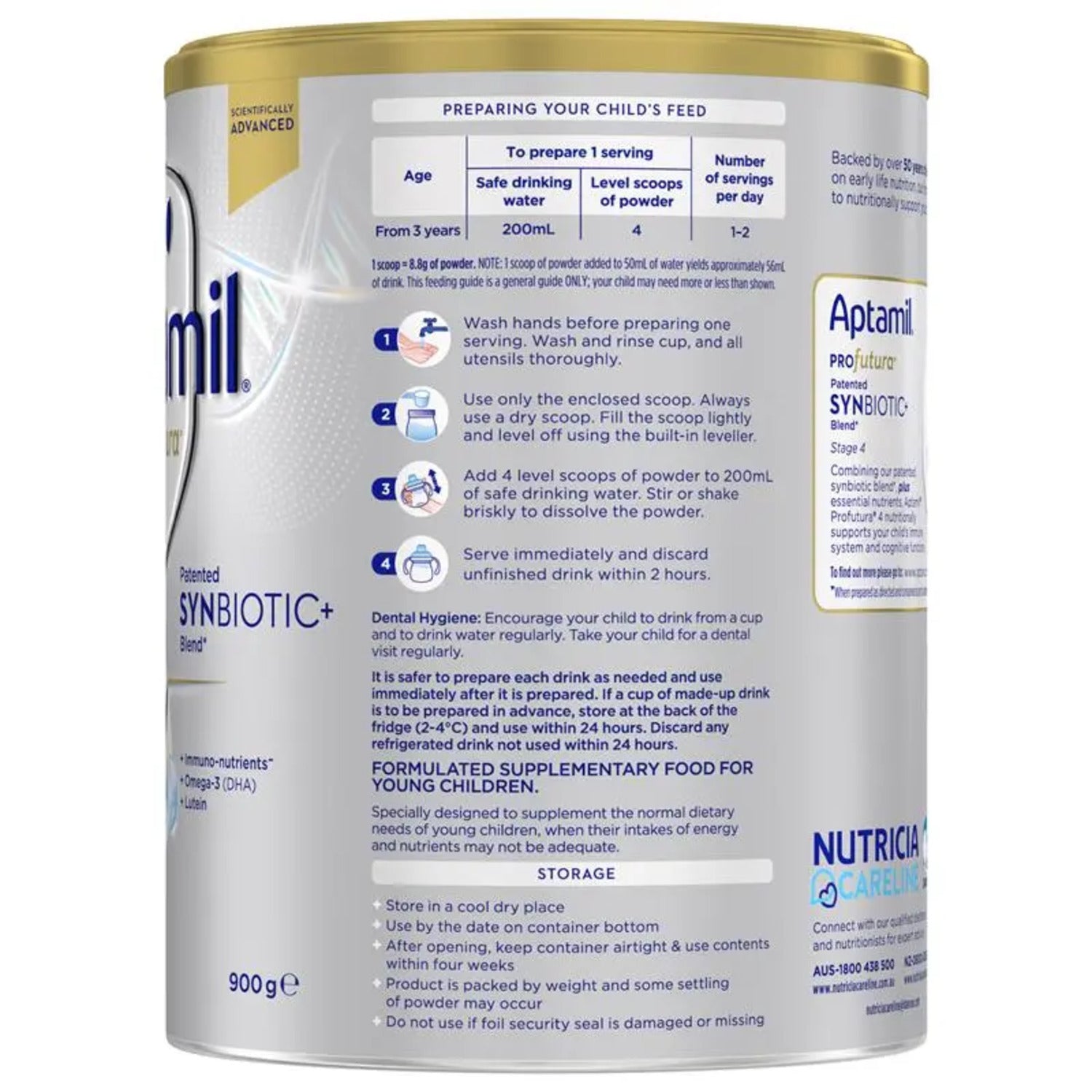 Aptamil Profutura Stage 4 Junior Nutritional Supplement 900g