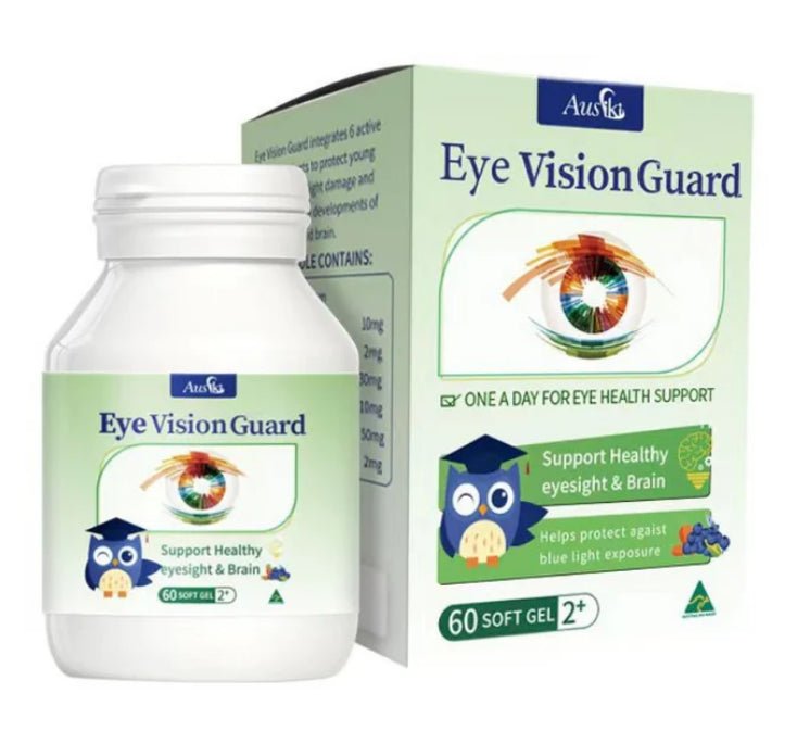 Ausiki Eye Vision Guard 60 SoftGel Capsules - BeeVitamins