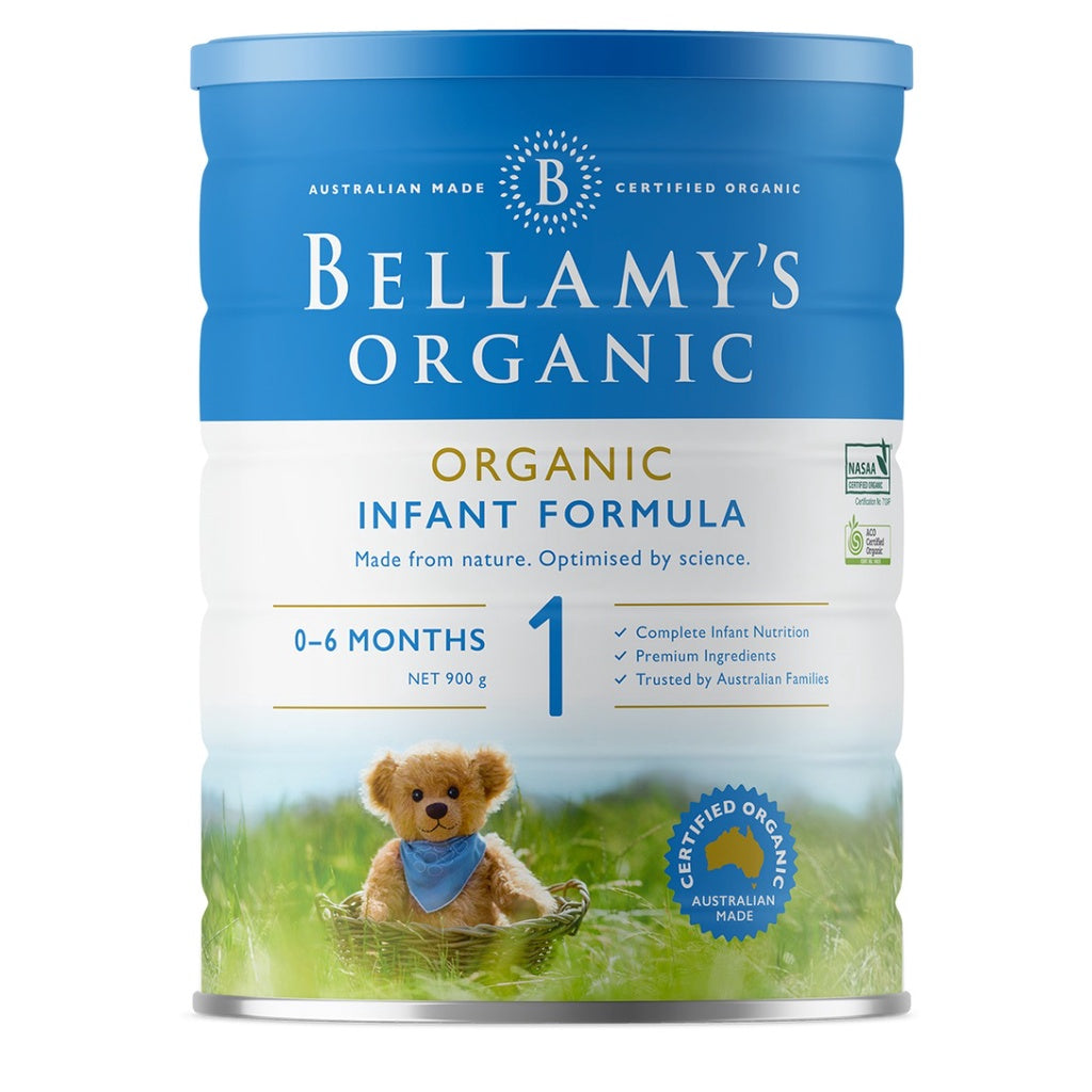 Bellamy's Organic Infant Formula Step 1 900g