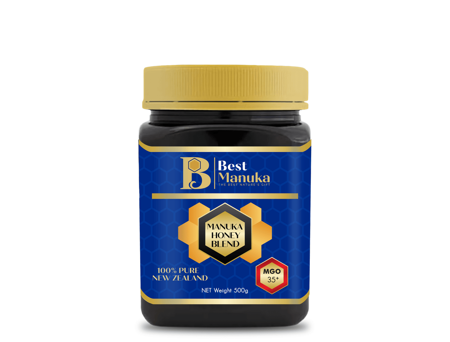 Best Manuka MGO 35+ 500g Manuka Honey New Zealand - BeeVitamins