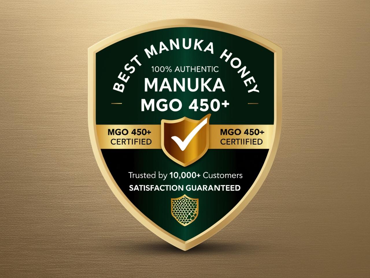 Best Manuka MGO 450+ 500g Manuka Honey New Zealand