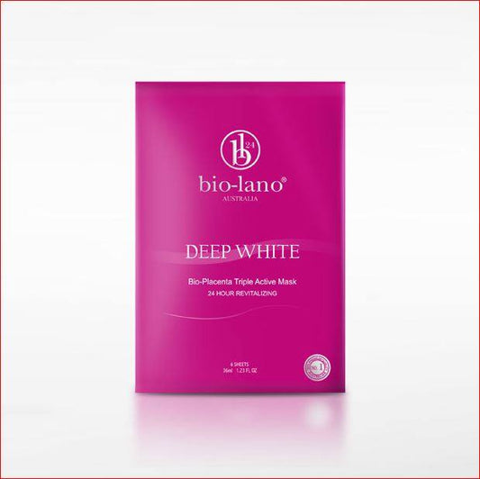 Bio - Lano Deep White Bio - Placenta Triple Active Mask 24 Hour Revitalizing - BeeVitamins