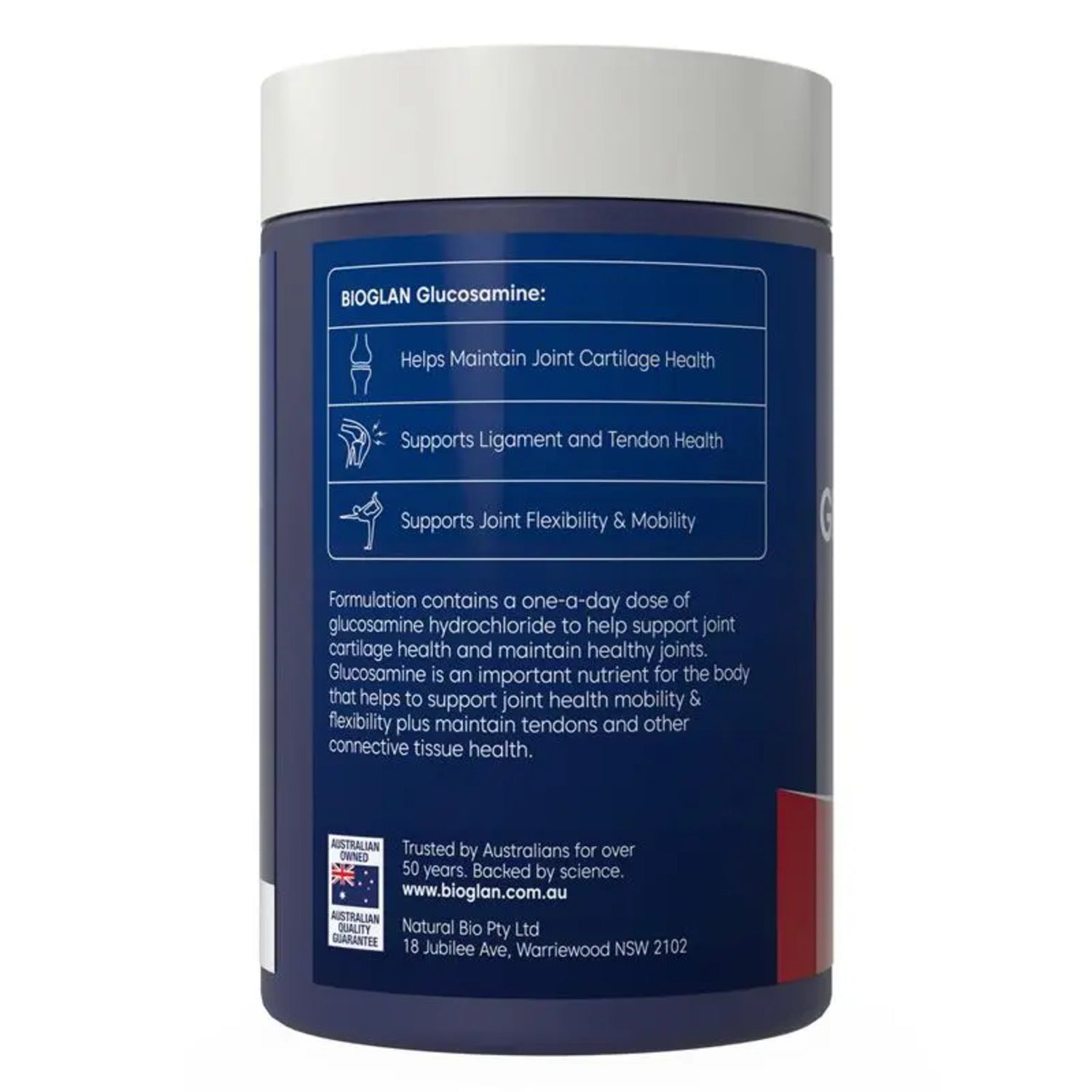 Bioglan Glucosamine 1500mg 200 Tablets - BeeVitamins