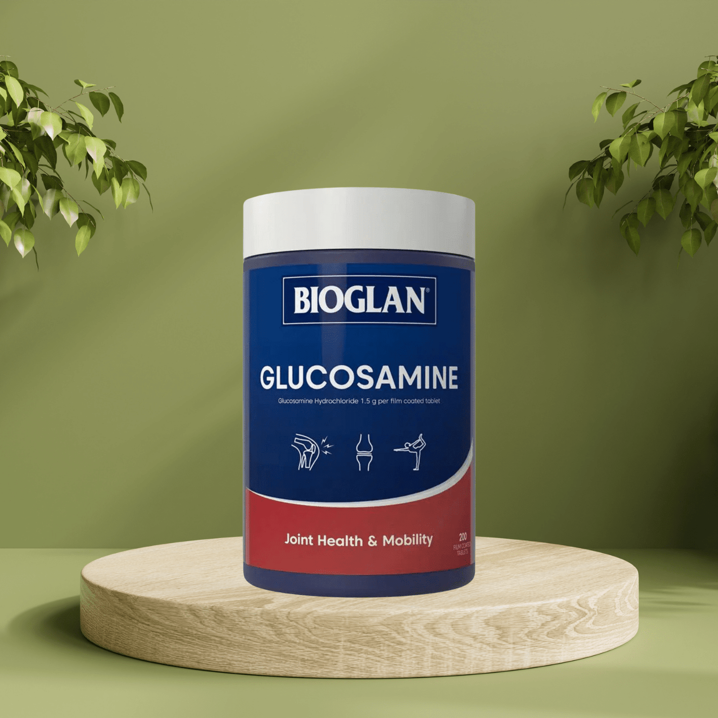 Bioglan Glucosamine 1500mg 200 Tablets - BeeVitamins