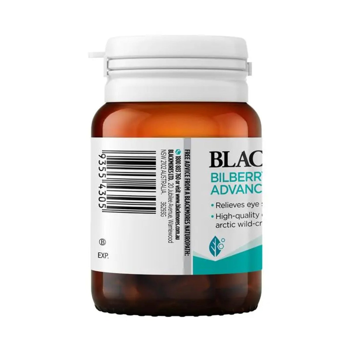 Blackmores Bilberry Eye Support Advanced 30 Tablets - BeeVitamins
